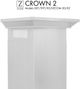 ZLINE Stainless Steel Crown Molding-3