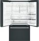 Café™ 36" 22.2 Cu. Ft. Matte Black Counter Depth French Door Refrigerator-2