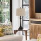 Cal® Lighting & Accessories Torrington Rustic Iron Table Lamp-1