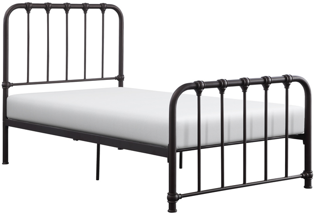 Homelegance® Bethany Dark Bronze Twin Platform Bed-0