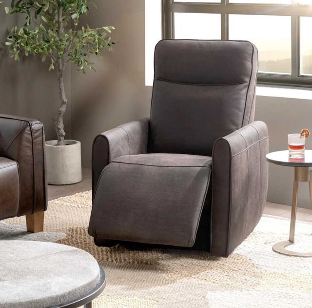 Classic Home Vivica Dark Brown Power Recliner-3