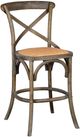 Forty West Bennet Brown Wash X-Back Counter Stool-0