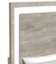 Elements International San Matteo Dual Tone Twin Panel Bed-1