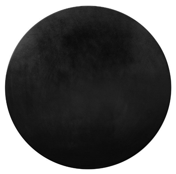 Moe's Home Collection Jedrik Black Concrete Round Outdoor Dining Table-2