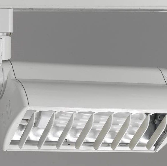 Cal® Lighting & Accessories White Track Lighting-0