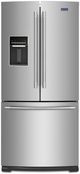 Maytag® 30" 19.7 Cu. Ft. Fingerprint Resistant Stainless Steel French Door Refrigerator-0