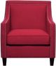 Elements International Erica Berry Chair and Ottoman Set-2