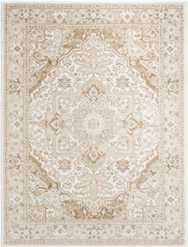 Nourison Home™ Dekor Ivory/Taupe 5'x7' Area Rug-0