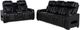 Coaster® Zuma 2-Piece Black Power Sofa Set with Power Headrest-0