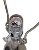 A & B Home Sleek Silver Table Lamp-3