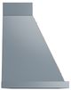 Ilve® Nostalgie II Noblesse 48'' Blue Gray Wall Mounted Range Hood with Copper Trim-2