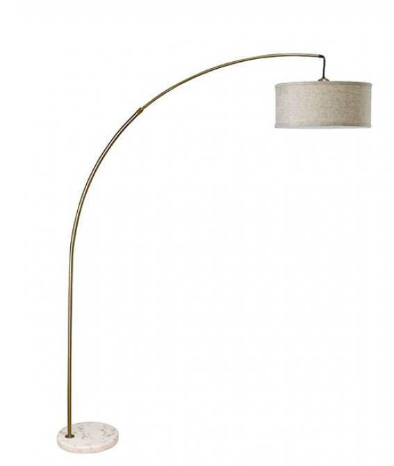 Furniture of America® Jess Antique Gold Arch Lamp-0