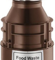 InSinkErator® 0.5 HP Continuous Feed Waterborne Brown Enamel Garbage Disposal-2