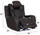 ACME Furniture Wendell Dark Gray Power Recliner-2