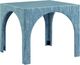 TOV Furniture Tomlin Teal Chenille Mahjong Table-0