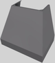 Vent-A-Hood® Designer Series 36" Gunsmoke Wall Mounted Range Hood-2