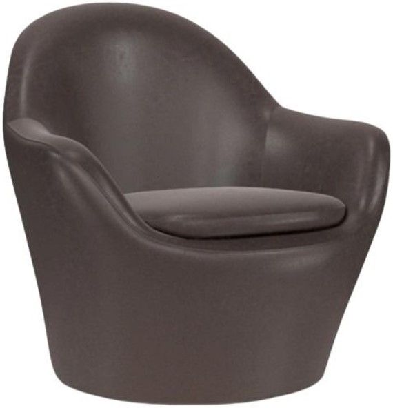 American Leather® Customizable Feliz Leather Swivel Chair-0