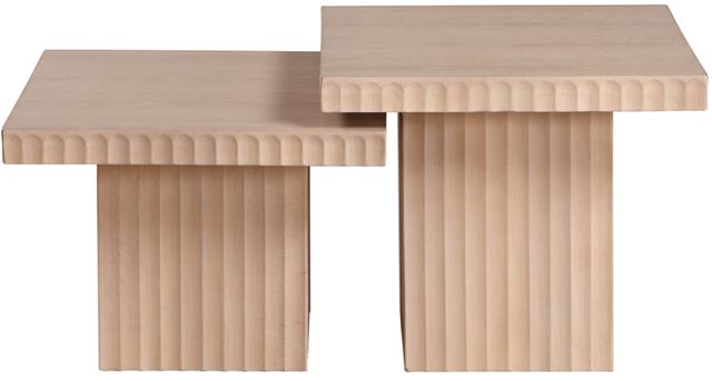 Meridian Furniture Spencer 2-Piece Natural 21" Occasional Table Set-1