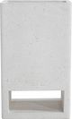 Moe's Home Collection Bristol Dark Grey Concrete Outdoor Planter-3