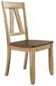 Liberty Furniture Lindsey Farm 6-Piece Brown/Natural Trestle Dining Table Set-3