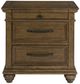 Signature Design by Ashley® Waynely Medium Brown Nightstand-1