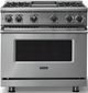 Viking® 7 Series 36" Stainless Steel Pro Style Liquid Propane Gas Range-0