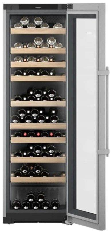 Liebherr 24" 13 Cu. Ft. Stainless Steel Wine Cooler-1