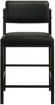 Coaster® Kehoe 2-Piece Black Counter Stool Set-4