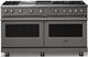 Viking® 5 Series 60" Damascus Gray Pro Style Gas (NG) Range with Polished Chrome Trim-0