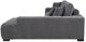 Coaster® Octavia 2-Piece Charcoal Gray Right Arm Facing Sectional and Chaise-3