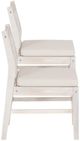 Linon Svana 2-Piece Beige/Natural Acacia Outdoor Dining Chair Set-4