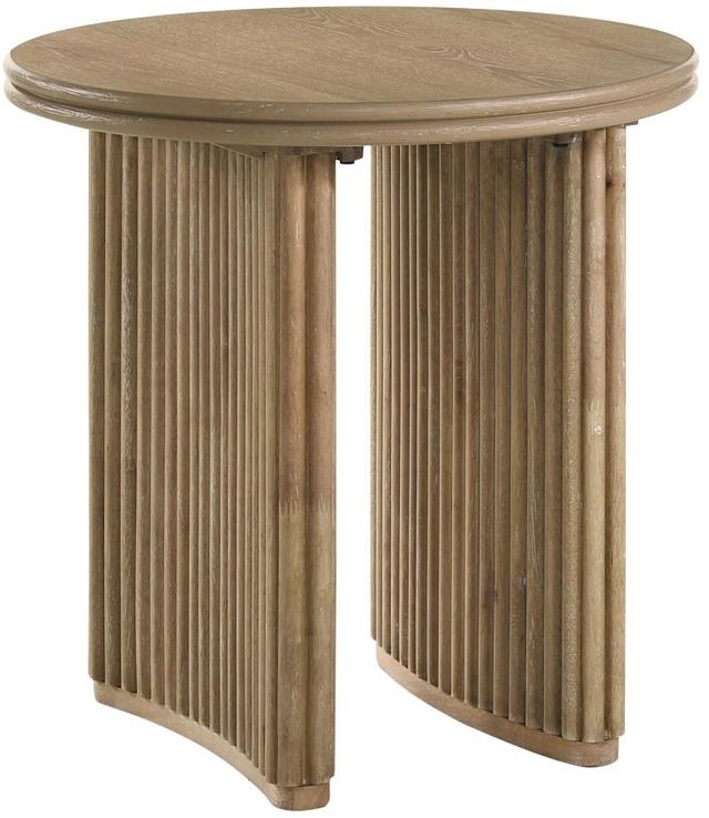 Coaster® Adina 3-Piece Distressed Light Brown Table Set-2