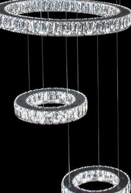 Michael Amini® Galaxy Silver LED Chandelier-1