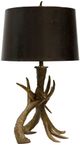 StyleCraft Three Faux Antlers Table Lamp-0