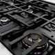 ZLINE Select 36" Satin Stainless Steel Pro Style Dual Fuel Range with White Matte Door-3