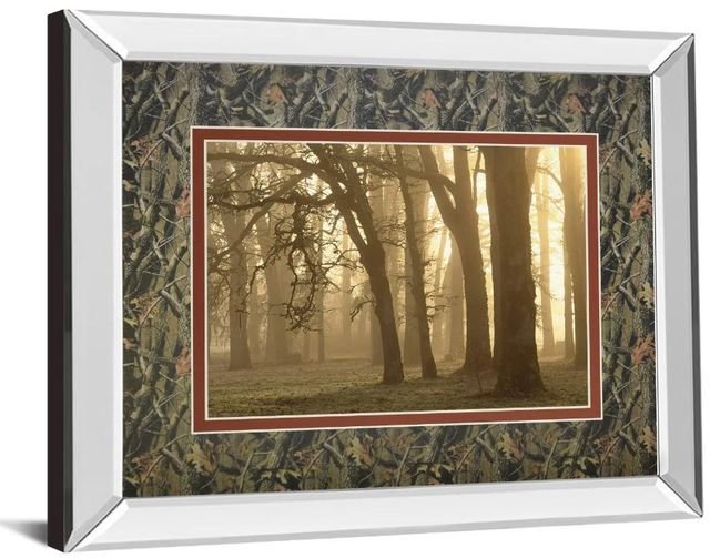 Classy Art Woodland Sweep by Dennis Frate Mirror Framed Wall Art-1