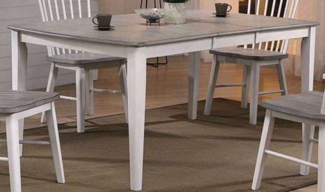Urban Styles Furniture Newark Smoke Gray Dining Table with Almond Base-0