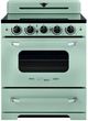 Unique® Appliances Classic Retro 30" Summer Mint Green Slide In Induction Range-0