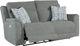 Ashley® Overflow Steel Power Reclining Sofa with Adjustable Headrest-1