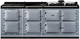 AGA™ Classic R7 210 83" Dove Pro Style Dual Fuel Range-0
