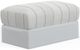 Jackson Furniture Lindsey Platinum/Snow Ottoman-0