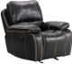 Nationwide Furniture Distributors Black Glider Rcliner-0
