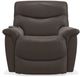 La-Z-Boy® James Walnut Leather Power Rocking Recliner with Heat and Massage-1