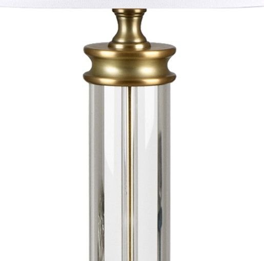Crestview Collection Bellows Glass Table Lamp-1