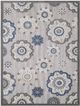 KAS Rugs Calla Blue/Gray Suzani 5'x7' Area Rug-0
