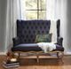 A & B Home Black Loveseat-3