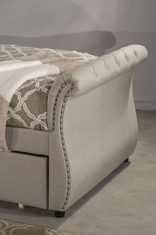 HH2 Home Hunter Linen Sandstone Twin Youth Daybed-1