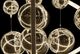 Michael Amini® Planetary Small Gold LED Chandelier-1