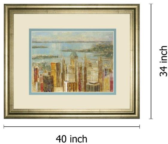 Classy Living Longo Cityscape Wall Art-2