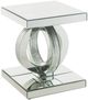 ACME Furniture Ornat Mirrored Square End Table-0